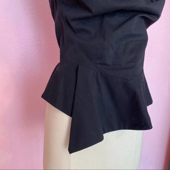 Vivienne Westwood Black Top Draping Corset Open Neck - Picture 4 of 11